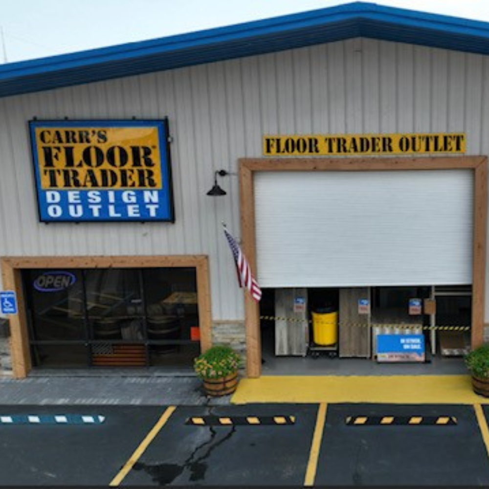 Outside view of floor trader showroom